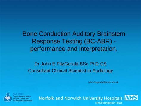 (PDF) Bone Conduction Auditory Brainstem Response Testing (BC-ABR ...€¦ · Bone Conduction ...