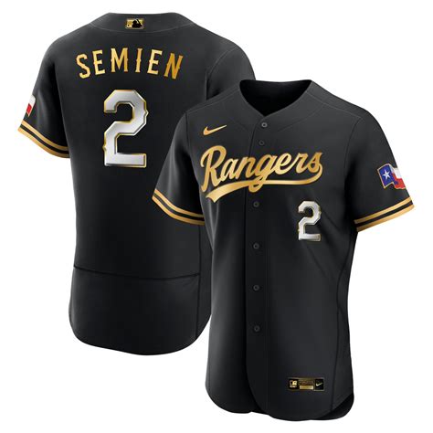 Men’S Texas Rangers 2023 Gold Jersey – All Stitched – TXTrend Shop