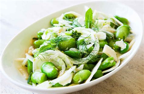 Fava Bean Salad | Recipe | Fennel salad, Fava beans recipes, Bean recipes