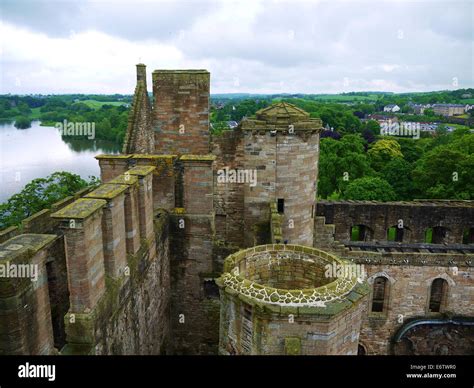 Castle on the north west coast of Scotland Stock Photo - Alamy