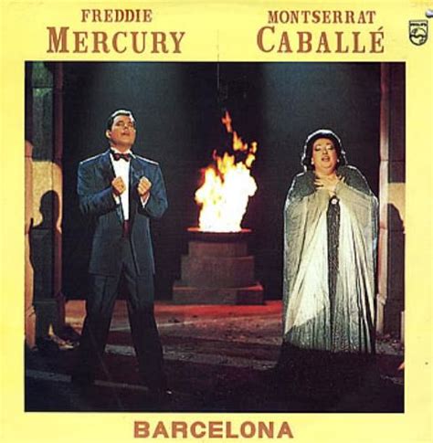 Freddie Mercury Barcelona Colombian vinyl LP album (LP record) (288526)