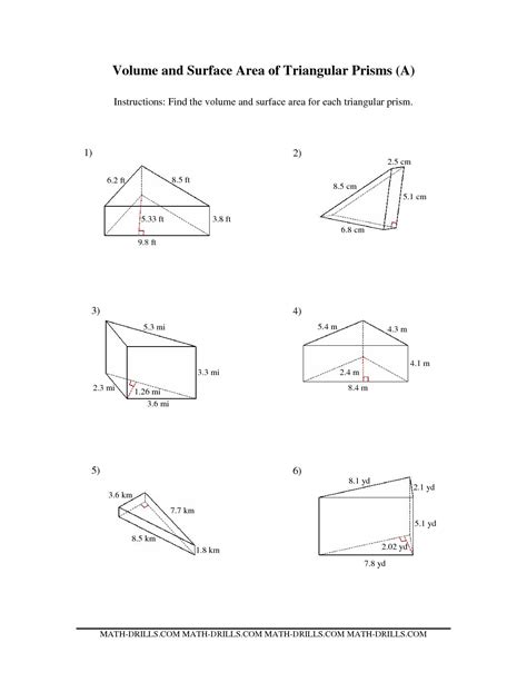 Surface Area Of Rectangular Prism Worksheet / Surface Area Lesson Plan Clarendon Learning - The ...