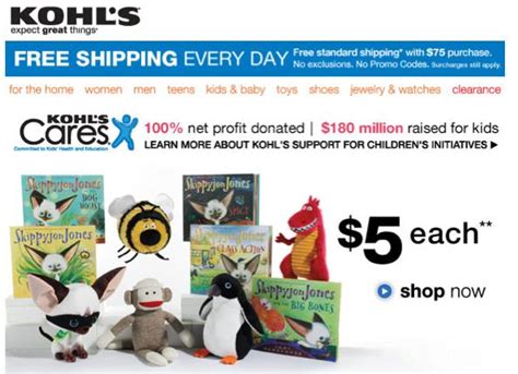 Kohl's Cares $5 Books & Stuffed Animals New for July | AL.com