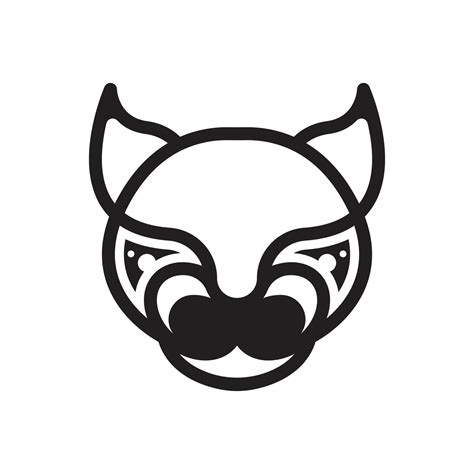 Panther head logo icon vector design 17646313 Vector Art at Vecteezy