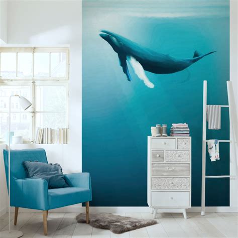 Whale Wall Decor, Nursery Wall Decor, Home Decor Decals, Corner Shelf Design, Whale Painting ...