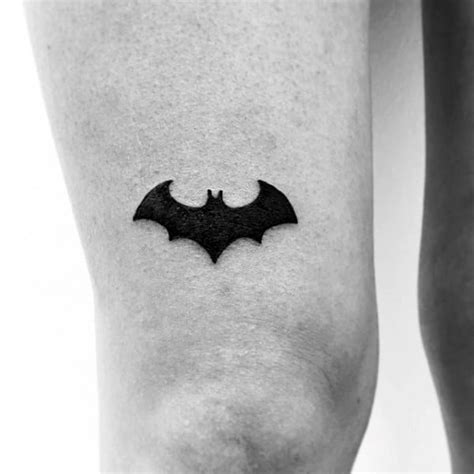 50 Batman Symbol Tattoo Designs For Men - Superhero Ink Ideas