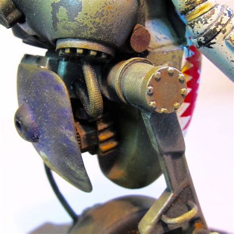 Scifi MaK model Weathering details | Custom action figures, Tiny world, Figurative art