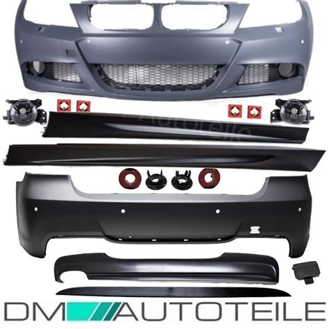 Set Bumper Body Kit Complete ABS Accessories Fits On BMW E90 Standard ...