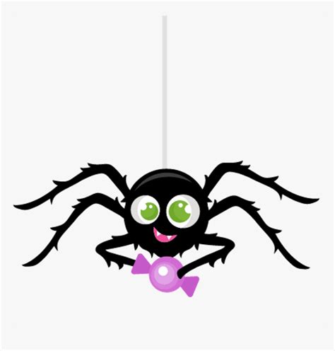 Cute Cartoon Spider Clip Art