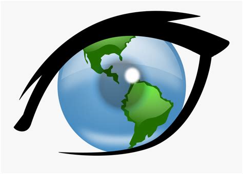 Vector Eye - Globe Clip Art , Free Transparent Clipart - ClipartKey