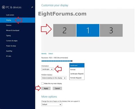 Screen Orientation - Change in Windows 8 | Windows 8 Help Forums