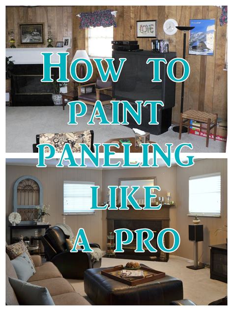 How to Paint Paneling Like a Pro | Painted paneling, Home improvement ...