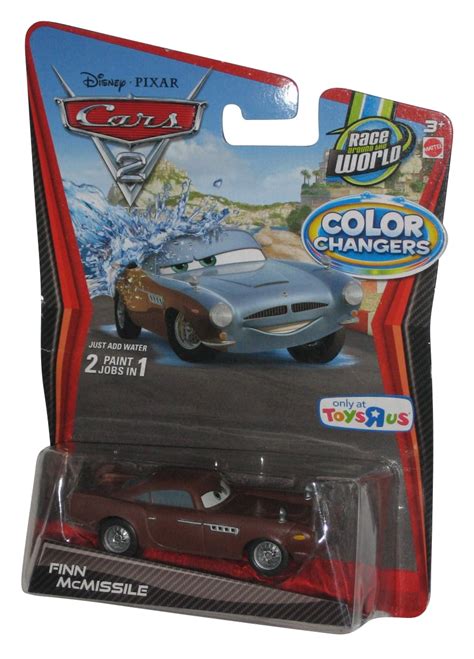 Disney Cars 2 Movie Mattel (2010) Color Changers Finn McMissile Toy Car - Walmart.com