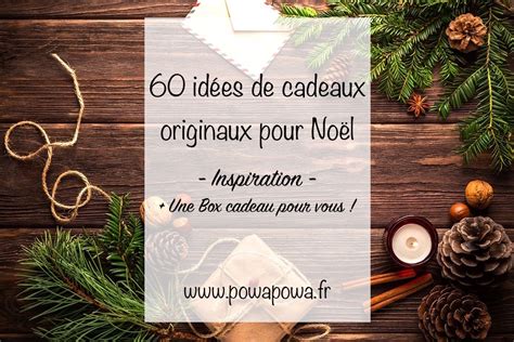 Plus de 60 idées de cadeaux originaux à faire pour Noël