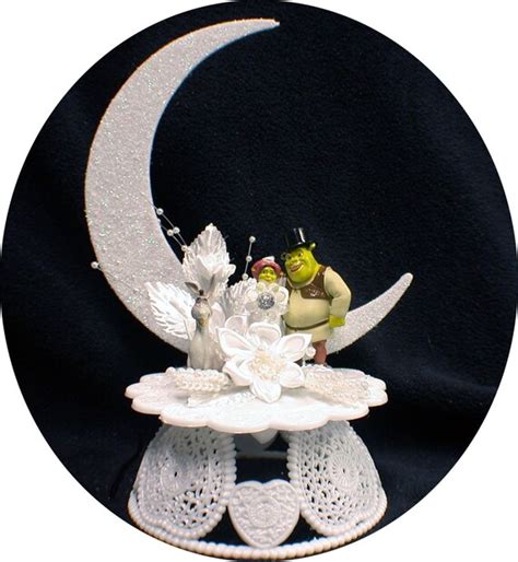 SHREK & FIONA Wedding Cake Topper by YourCakeTopper on Etsy