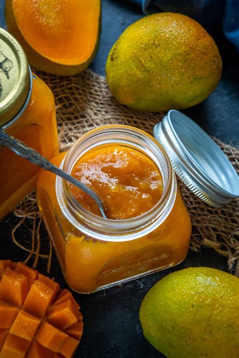 Mango Jam Recipe (Step by Step + Video) - Whiskaffair