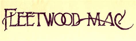 Fleetwood Mac - logo by midnightmoongazer on DeviantArt