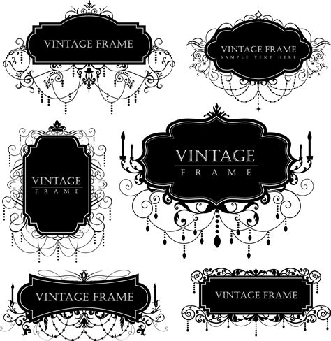 Filigree Pattern Vector Free at Vectorified.com | Collection of ...