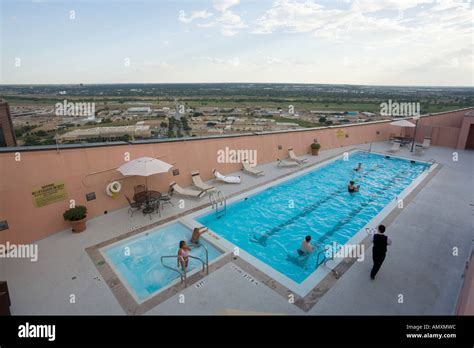 Rooftop swimming pool, Renaissance Dallas Hotel, Texas, United States ...