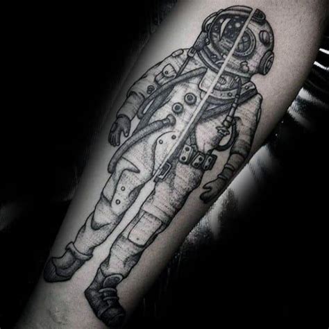 60 Diver Tattoo Designs For Men - Underwater Ink Ideas