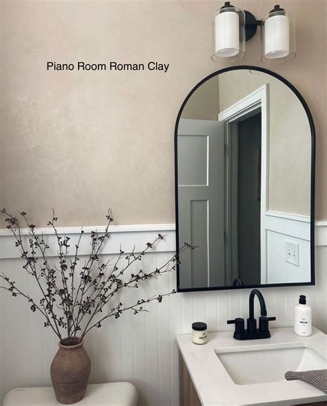 Portola Paints - Piano Room Roman Clay | Guest bathroom decor, Bathroom inspiration decor, Home ...