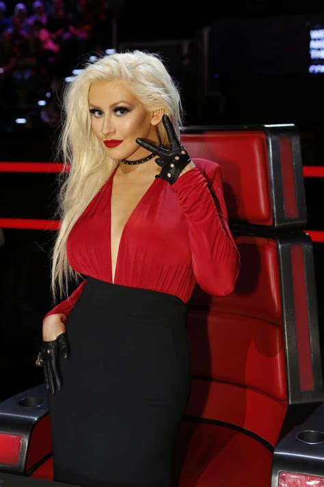 Christina Aguilera "The Voice" live show #1 & #2 Promo Stills - Xtina Web