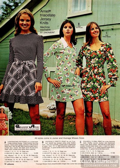 Vintage dresses - Women's fashion from 1973 - Click Americana