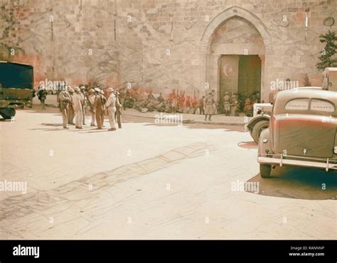 Siege of Jerusalem, Oct. 22, 1938, Israel. Reimagined by Gibon. Classic ...