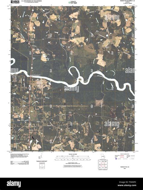 Map of baxley georgia hi-res stock photography and images - Alamy