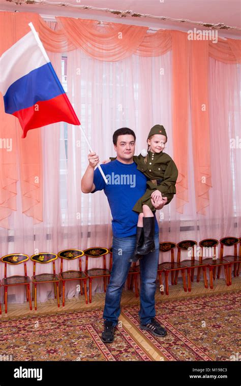 Man waving soviet flag hi-res stock photography and images - Alamy