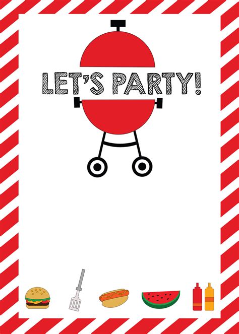 Summer BBQ Invitations and Ideas