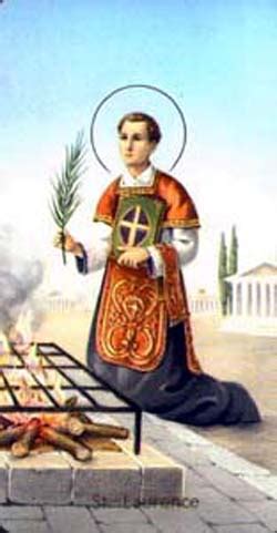 Liturgia Latina: 10th August, St Lawrence, Martyr