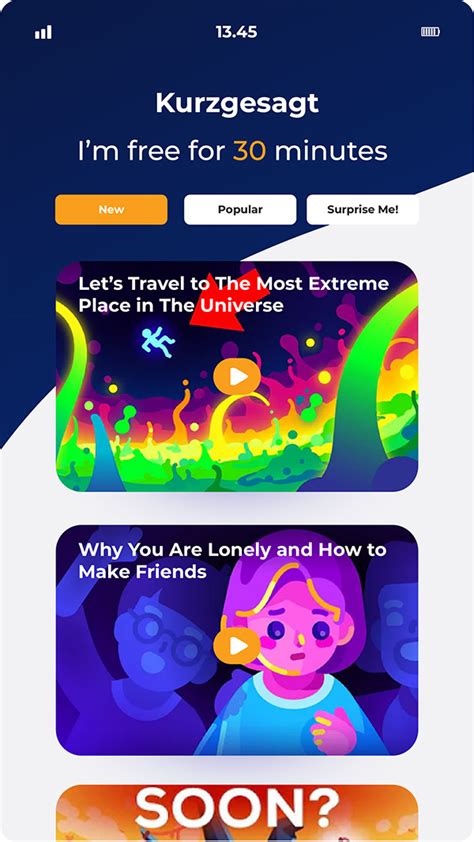 WHAT IF: Designing Kurzgesagt Mobile App – designPuli