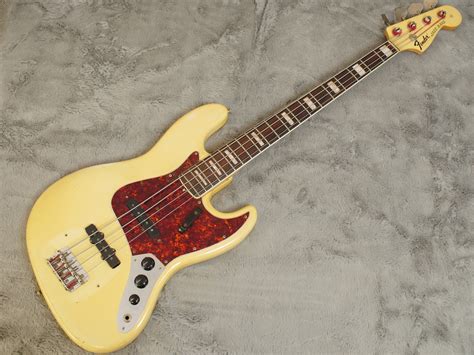 Fender Jazz Bass 1969 Olympic White Matching Headstock Bass For Sale ATB Guitars