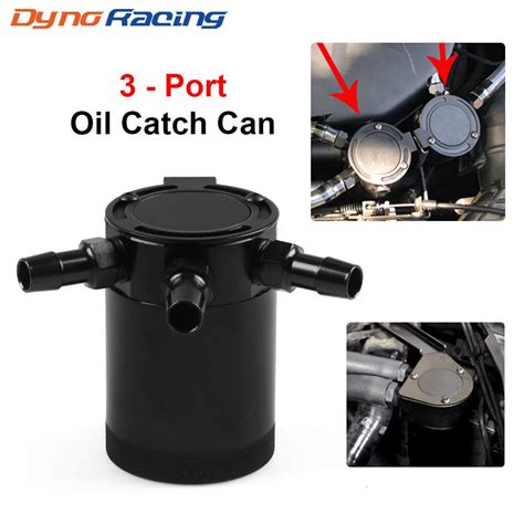 2021 Autoleader Aluminum Baffled Car Oil Catch Can Tank Separator Reservoir Universal Oil Catch ...