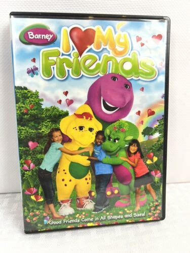 Barney I Love My Friends DVD Jeff Brooks GOOD 191329066621 | eBay