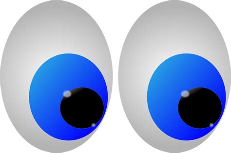 Eyes Blue Comic - Free vector graphic on Pixabay