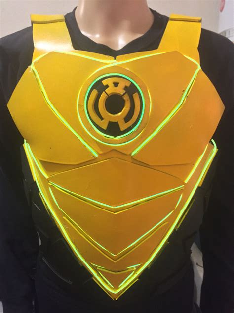 Sinestro Cosplay Yellow Lantern Armor Sinestro Armor - Etsy Canada