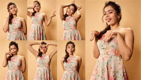 Rashmika Mandanna Latest Photoshoot With Crazy Expressions - RitzyStar