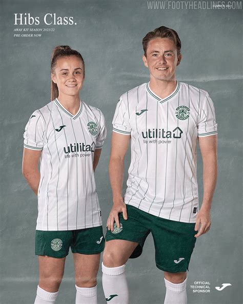 Hibernian FC 21-22 Home & Away Kits Released - Footy Headlines