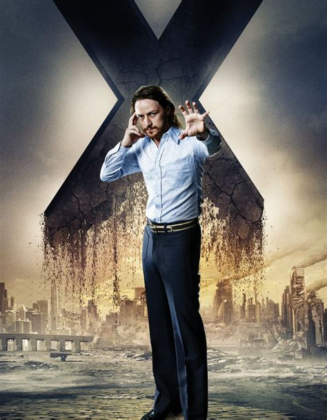 X-Men Days of Future Past character poster - James McAvoy as Professor ...