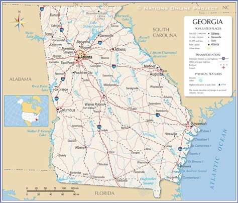 North Georgia Cities: Exploring the Heart of the Peach State