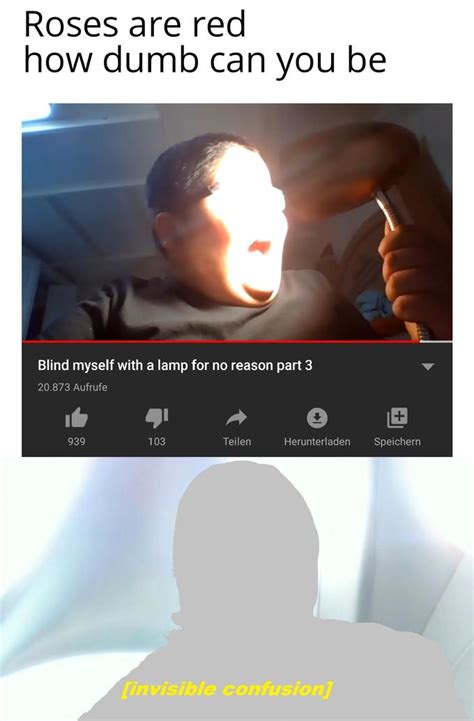 Blind Myself with a Lamp for No Reason | Know Your Meme