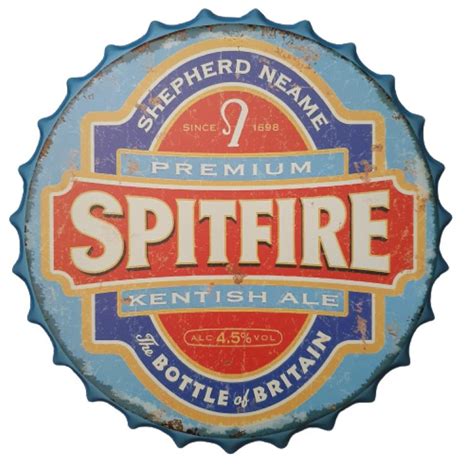 Spitfire-Large-Bottle-Top-Wall-Art