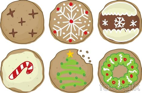 Christmas Cookies Clipart : Christmas Basket with Gingerbread Cookies ...