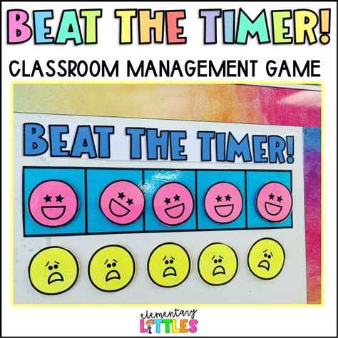 Beat the Timer | Classroom management, Classroom management tool, Classroom