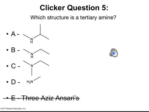 Solved Which structure is a tertiary amine? - A - - C - - D | Chegg.com