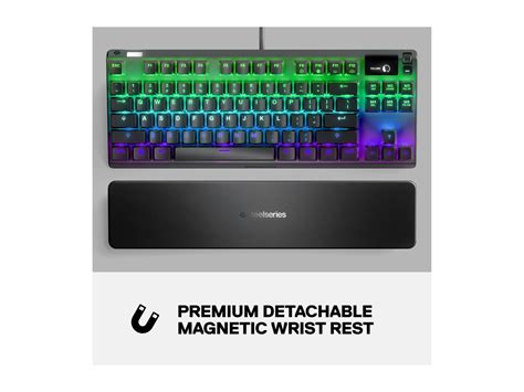 SteelSeries Apex 7 TKL Compact Mechanical Gaming Keyboard - OLED Smart ...