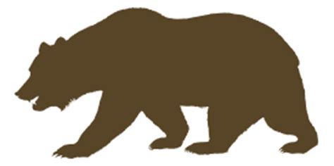 Flag of California - Bear (Solid) Vector for Free Download | FreeImages