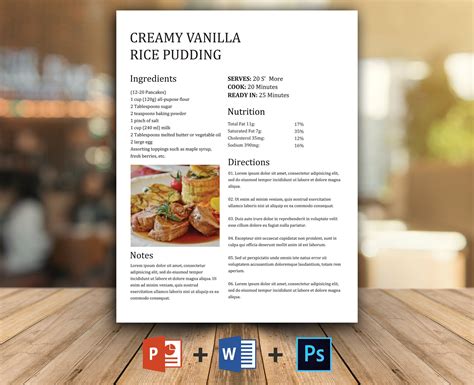 Editable Recipe Template Recipe Binder Printable Cookbook - Etsy ...